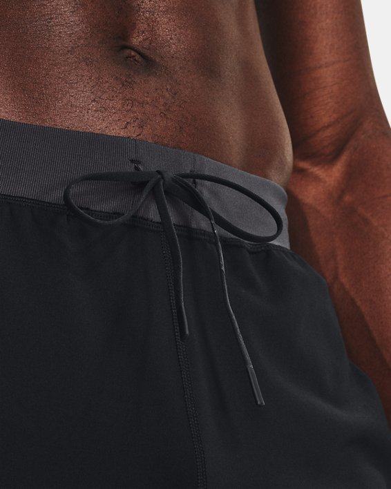 Men's UA RUSH™ HeatGear® Stamina Pants, Black, pdpMainDesktop image number 6